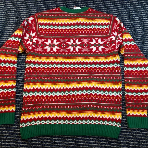 NWT 2 Sloths On A Tree Ugly Christmas Sweater Blizzard Bay Men’s Medium - Picture 4 of 4